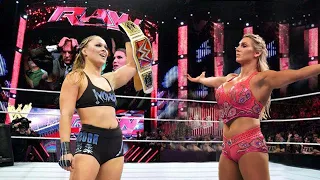 Ronda Rousey vs Charlotte Flair - Full Match