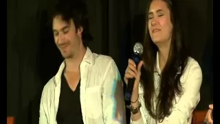 Ian and Nina during the french convention