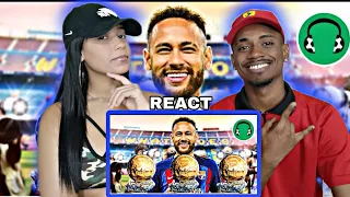 REACT | ♫ E SE O NEYMAR NUNCA TIVESSE SAÍDO DO BARCELONA? | Paródia Flowers - Miley Cyrus