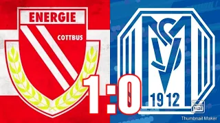 U19 Bundesliga Energie Cottbus vs SV Meppen 4. Spieltag