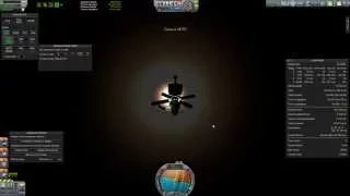 Kerbal Space Program - Выводим спутник на полярную орбиту Минмуса.