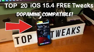 Top 20 FREE iOS 15.4 Tweaks [Dopamine Compatible!]