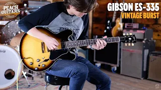 No Talking...Just Tones | Gibson ES-335 Vintage Burst