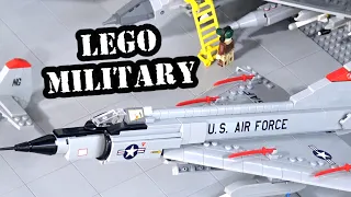 US Military Aircraft History Timeline in LEGO