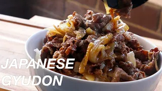 Gyudon Recipe / Japanese Beef bowl / 牛丼