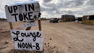 Up In Toke Smoke Lounge, Slab City, CA
