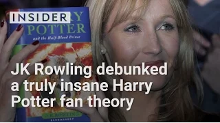 JK Rowling debunks insane Harry Potter fan theory