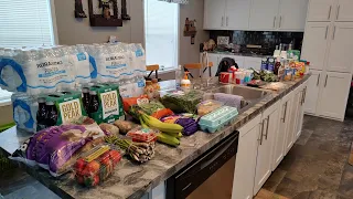 Walmart Grocery Haul with Meal Plan | More Bad Weather to Come?