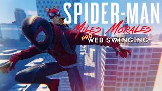 Mood - 24kGoldn | Stylish PRO Web Swinging to Music 🎵 (Spider-Man: Miles Morales)