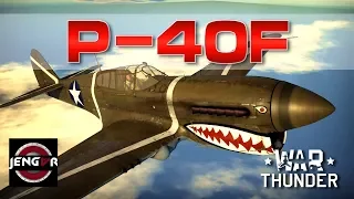 War Thunder Realistic: P-40F [Kittyhawk Goodness!]