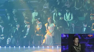 BTS, Monsta X, Stray Kids reaction to Kard performance AAA 181128