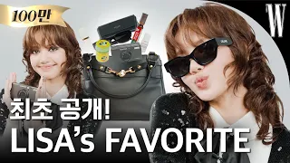 Lisa's bag of wonders👜W revealed all her items in it😎 by W Korea