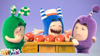 Fishy Business | Oddbods - Food Adventures | Cartoons for Kids