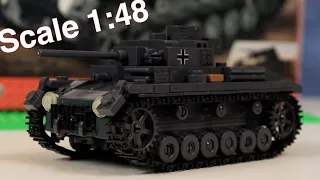WW2 Panzer 3 by COBI review (scale 1:48)