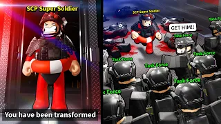 Roblox SCP Raid but I'm a super soldier..