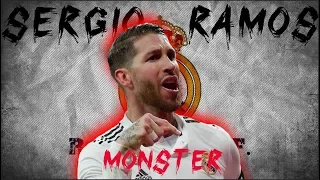 SERGIO RAMOS - MONSTER - DIRTIEST FOULS IN EL CLASSICO - FIGHTS TACKLES AND BRAWLS