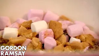 Chocolate Marshmallow & Peanut Fridge Cake | Gordon Ramsay