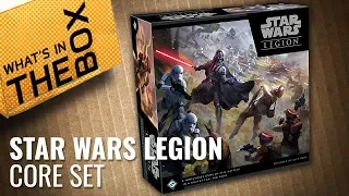 Unboxing Star Wars: Legion - Core Set