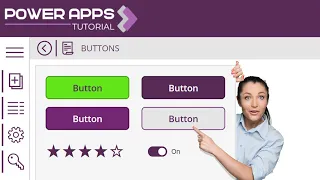 Power Apps Buttons & OnSelect