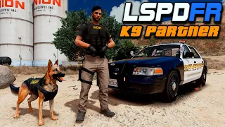 КАК УСТАНОВИТЬ немецкую овчарку K9 в GTA 5 - LSPDFR | LCPDFR First Response! German Shepherd K9 Dog