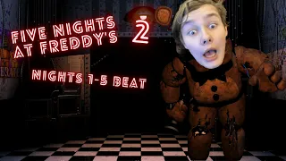 Beating FNAF 2 (Nights 1-5)