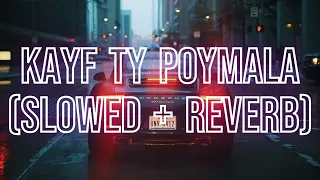 Кайф ты поймала (kayf ty poymala) - Konfuz (slowed + reverb / tiktok remix) with lyrics