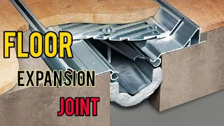 Floor Expansion Joint Treatment in Building ||  Floor Expansion Joint Installation Procedure |