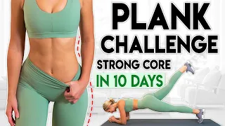 PLANK CHALLENGE to get ABS | 5 minute Home Workout