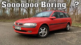 Vauxhall Vectra - Most BORING Car EVER? (1997 2.5 V6 Sport Estate Road Test)