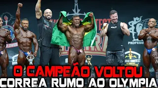 CORREA CAMPEÃO - RUMO AO OLYMPIA !!!