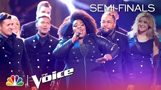 Kymberli Joye Raises the Bar with "Never Alone" - The Voice 2018 Live Semi-Final, Top 8 Performances