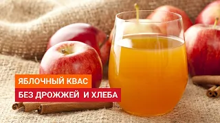 рДЖ 93: Как сделать яблочный квас без дрожжей и хлеба. Рецепт на малине с изюмом