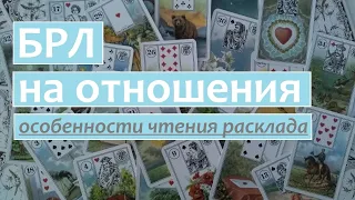 Особенности БРЛ на отношения. Ленорман обучение