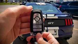 How to Remote Start the 2020 Ford Mustang GT Premium | 2020 Ford Mustang GT Premium