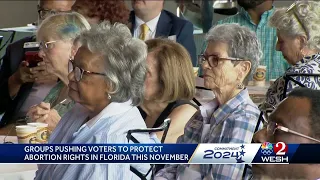 Hundreds gather for panel on abortion access in Florida ahead of Amendment 4 vote