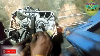 Bike full engine ka kam|| 100 cc bike repairing ||bike engine full overhaul ||change piston cylinder