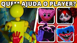 🧩🧸 Jogo de 30 PERGUNTAS de Poppy PlayTime para testar seus conhecimentos | #quiz #buuquiz