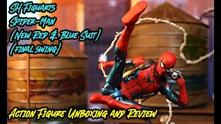 Sh Figuarts Spider-Man (New Red & Blue suit/Final Swing) Unboxing & Review #actionfigures #spiderman