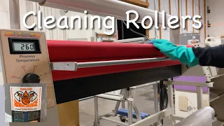 Cleaning Rubber/Silicone Rollers on Laminator | How To | Lamination Technique 2021