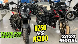 2024 Bajaj Pulsar n250 VS 2024 Bajaj Pulsar NS200 Detailed Comparison Video | Best Pulsar ??? 🤔