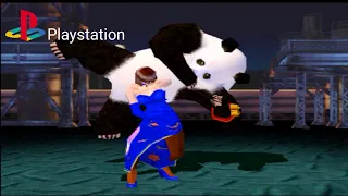 Tekken 3|- Chinese Martial Arts Panda With Xiaoyu Fighting Style #gaming #tekken3