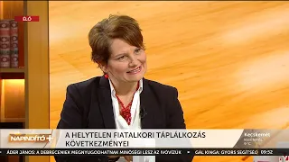 Napindító – A helytelen fiatalkori táplálkozás következményei (2023-02-14) - HÍR TV