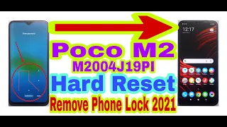 Poco M2 Hard Reset/Remove Phone Lock 2021|Unlock Pattern/Pin/Password/Face 100% Working By Tech Babu