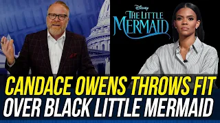 Candace Owens MELTS DOWN Over Black Girl in Little Mermaid!!!