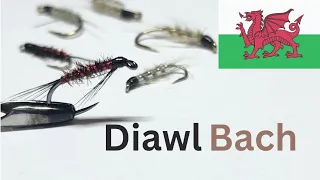 Tying a Diawl Bach or Little Devil. This Welsh fly catches Trout.#flytying #flyfishing #fishing