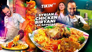 SHAWARMA Chicken BIRYANI | NAVOTAS STREET FOOD | Authentic SYRIAN Chef | BABA's Shawarma Story