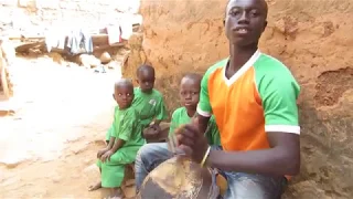 Young Master Bara Drum Workshop North Of Burkina Faso Bobo Dioulasso