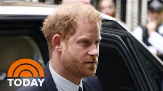 Prince Harry takes the stand in suit against British tabloid