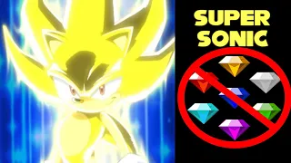 Can Sonic Turn Super WITHOUT The Chaos Emeralds?