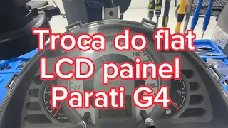 Troca do flat LCD Parati G4/GOL/FOX (procedimento completo)